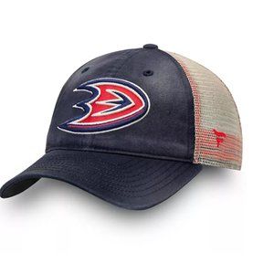 FANATICS ANAHEIM DUCKS AMERICANA TRUCKER HAT NWT